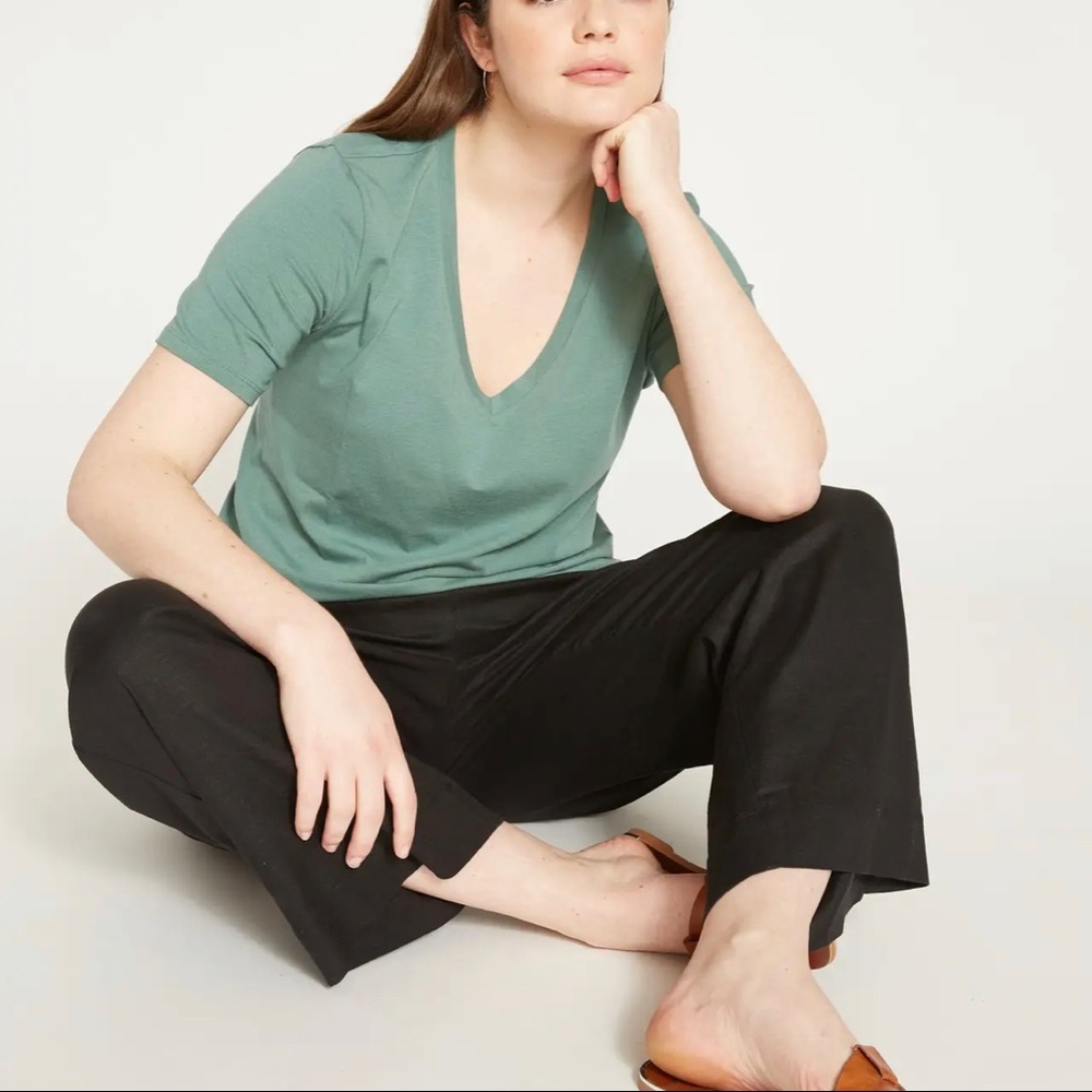 Universal Standard Linen Pull On Pants